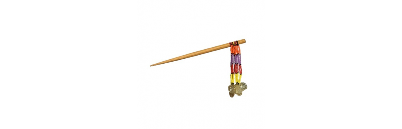 Women's Hair Stick - Four Colours - Bamboo/Beads